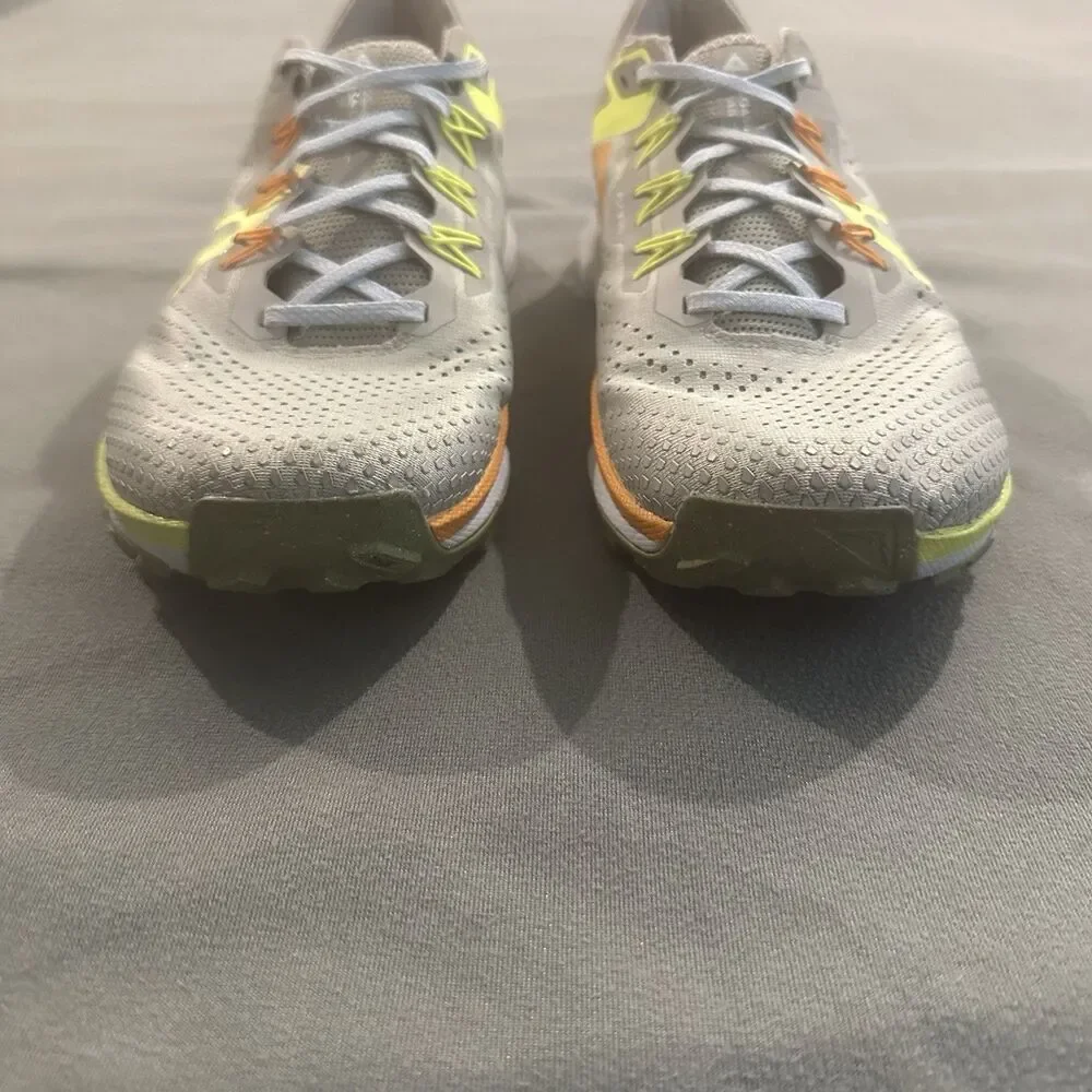 Nike React Pegasus Trail 4 Sneakers Light Iron Ore Volt Hiking Run DJ6158-002